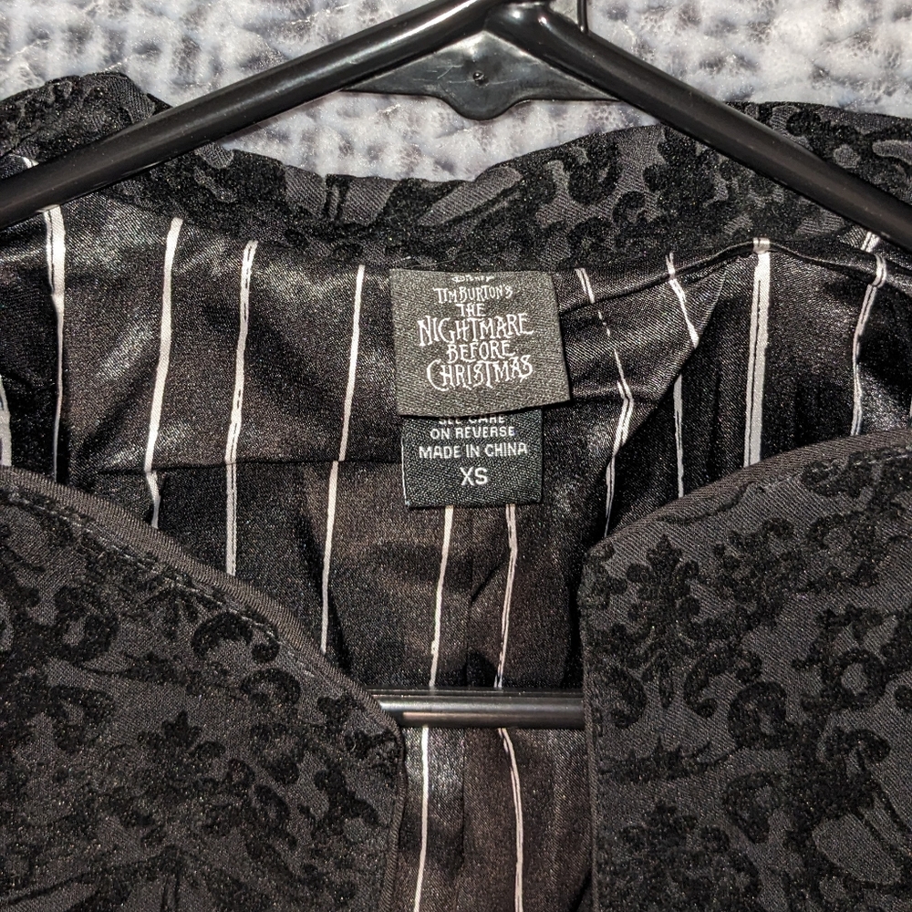 The Nightmare Before Christmas Gothic Corset Dress Jacket - Picture 3 of 4